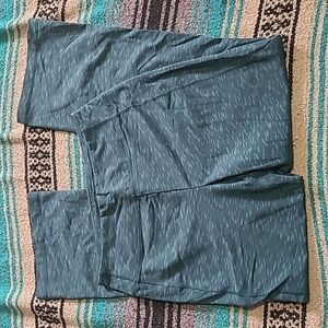 Duluth Leggings YOGA PANTS size S X 29 Blue Teal